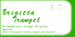 brigitta trungel business card